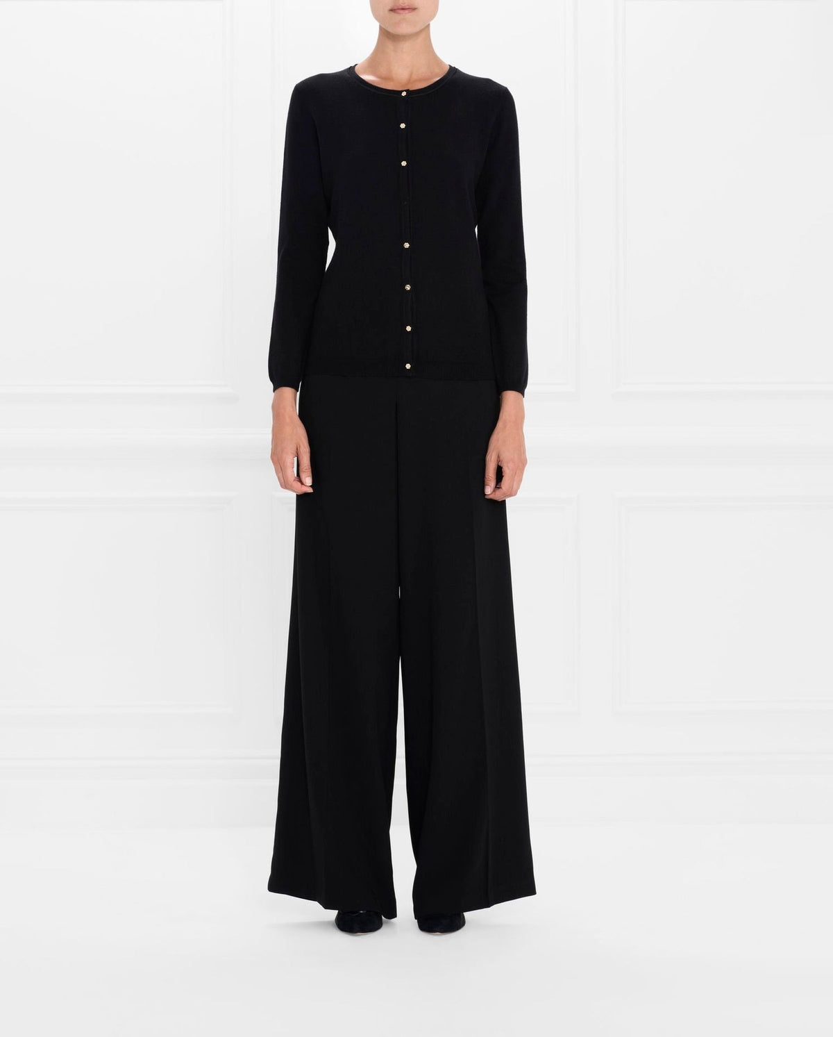 Cardigan Rafael en maille - Black
