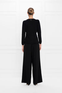 Cardigan Rafael en maille - Black
