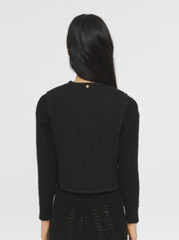 Gilet brodé Rafi - Black