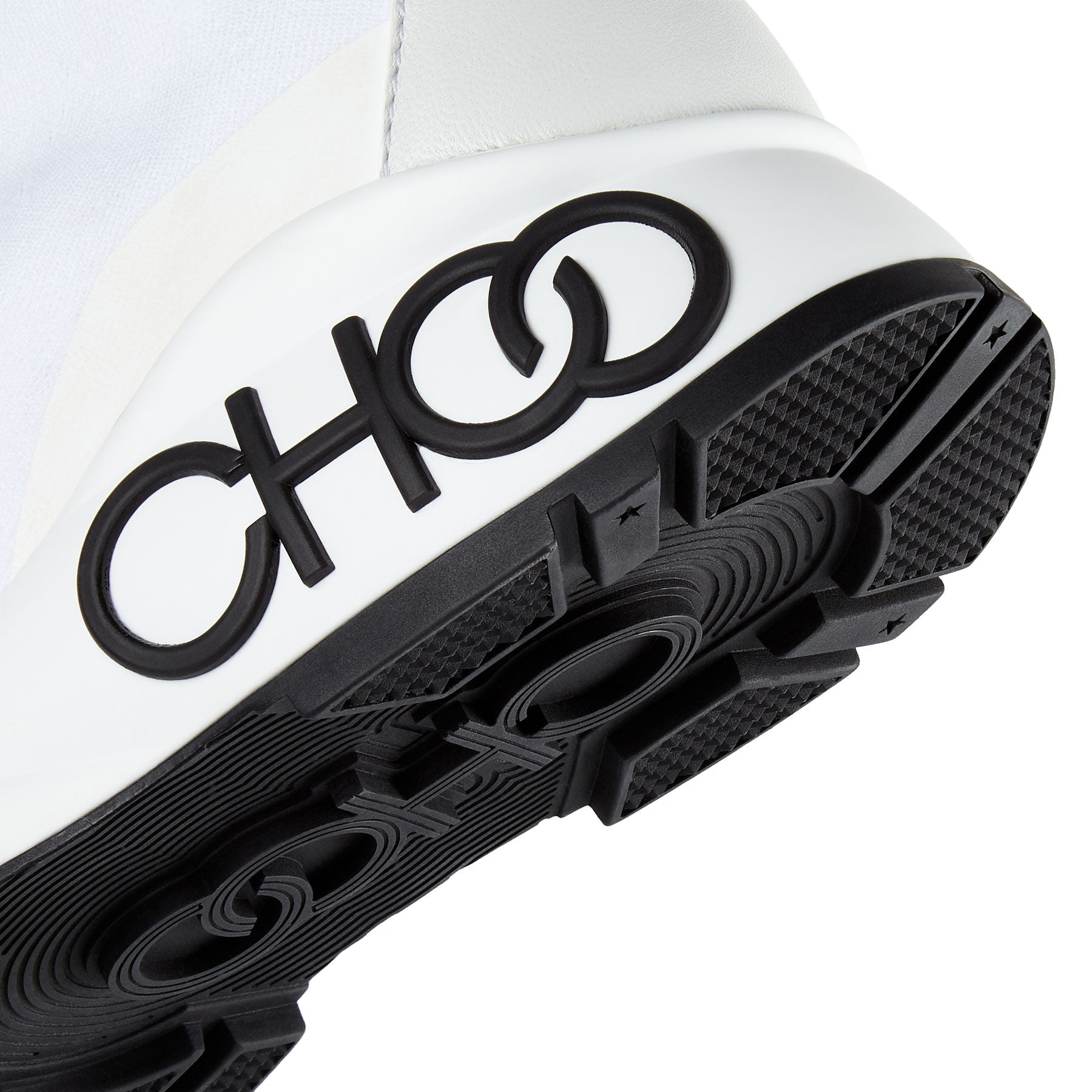 Sneakers Raine en étoffe stretch - White