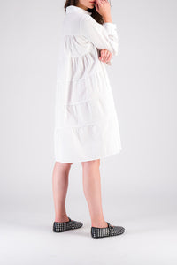 1 QTY NEW ROBE LONGUE BRODERIE ANGLAISE