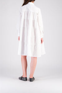 1 QTY NEW ROBE LONGUE BRODERIE ANGLAISE