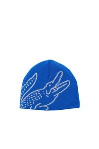 Wool jacquard hat - Lazuli & Argent