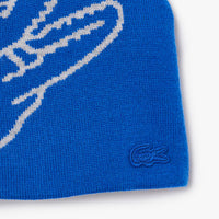Wool jacquard hat - Lazuli & Argent