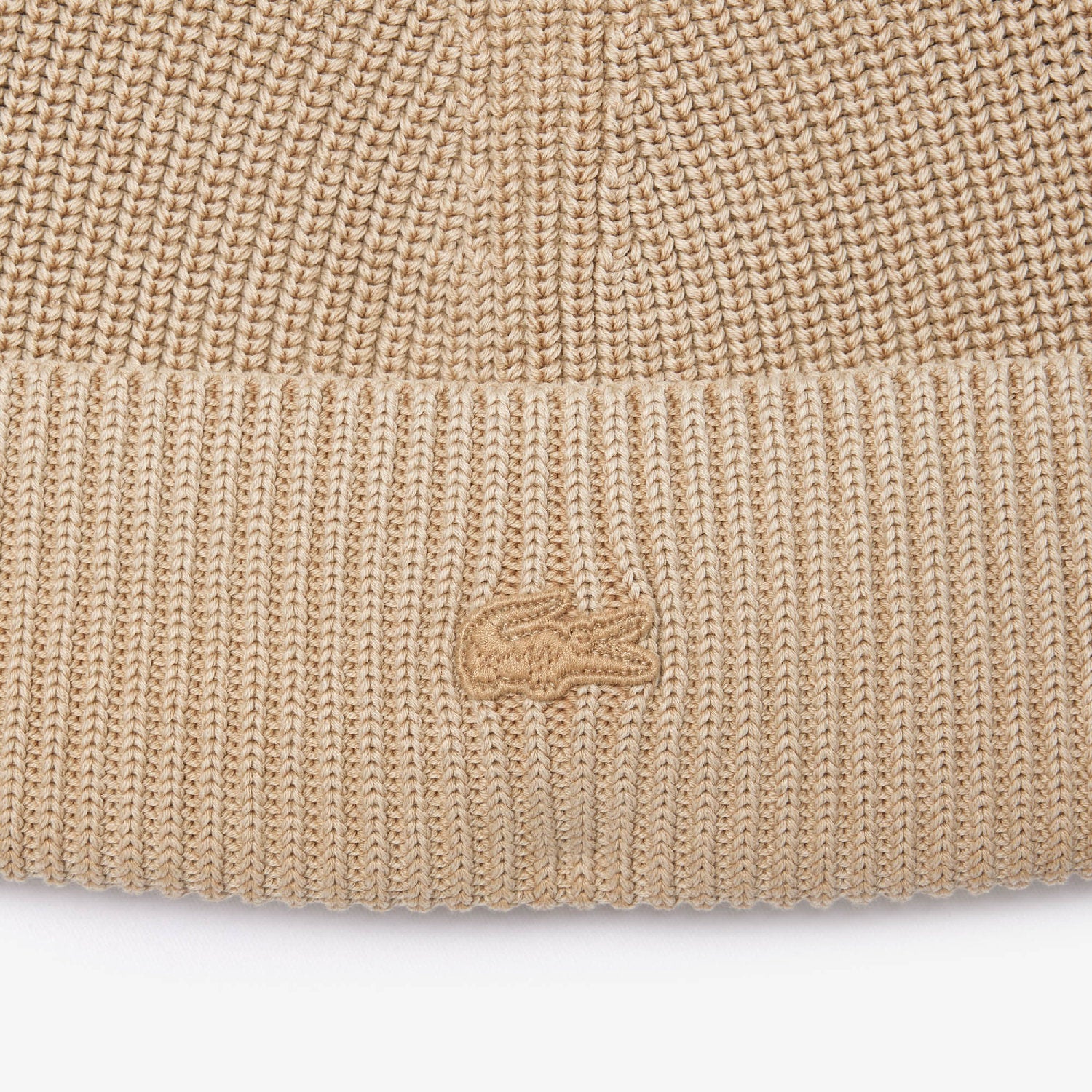 Washed knitted ribbed hat - Viennois