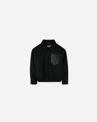 Zip blouson with lth pocket - Noir