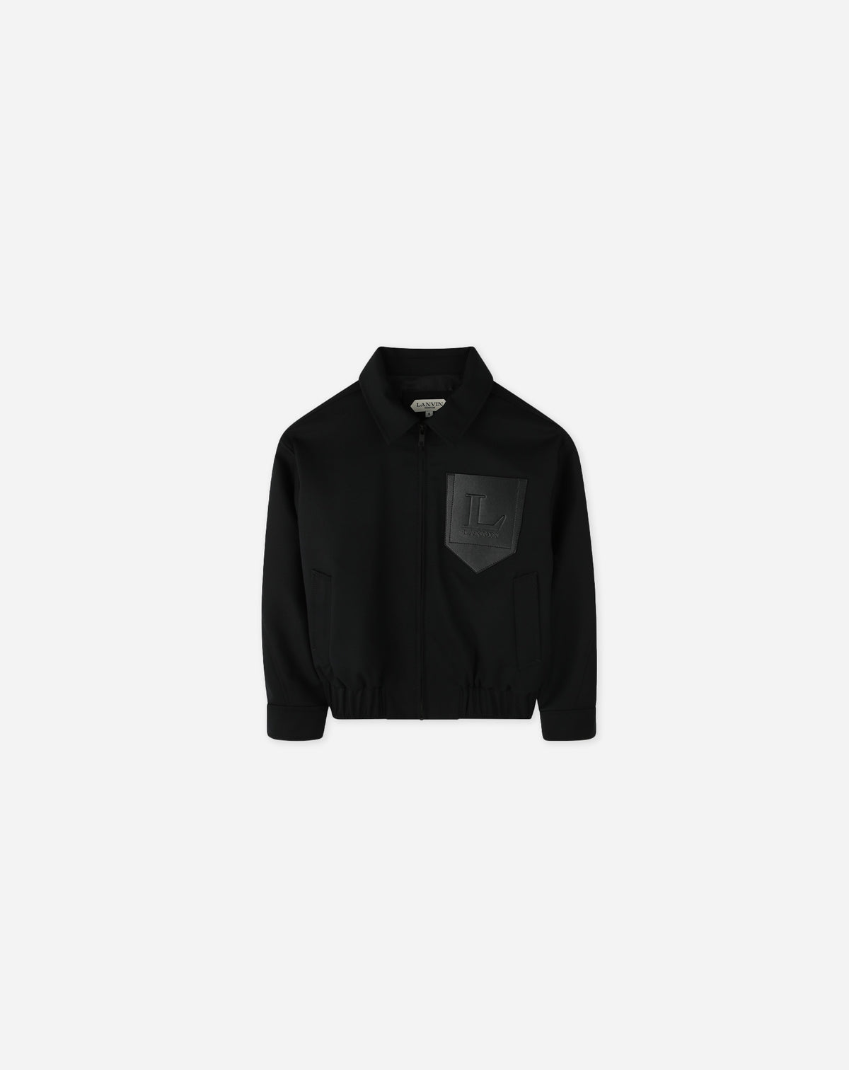 Zip blouson with lth pocket - Noir