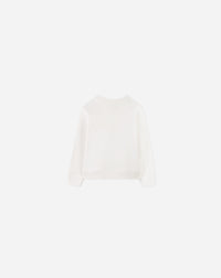 Sweat-shirt Curb brodé - Albatre