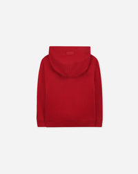 Curb lace hoody - Rouge