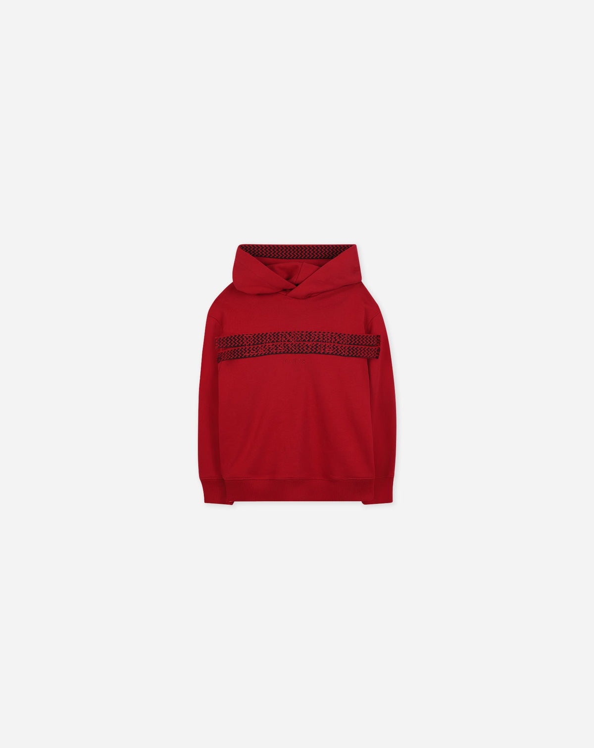 Curb lace hoody - Rouge