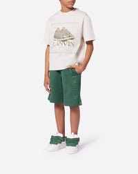 T-shirt Curb imprimé - Albatre