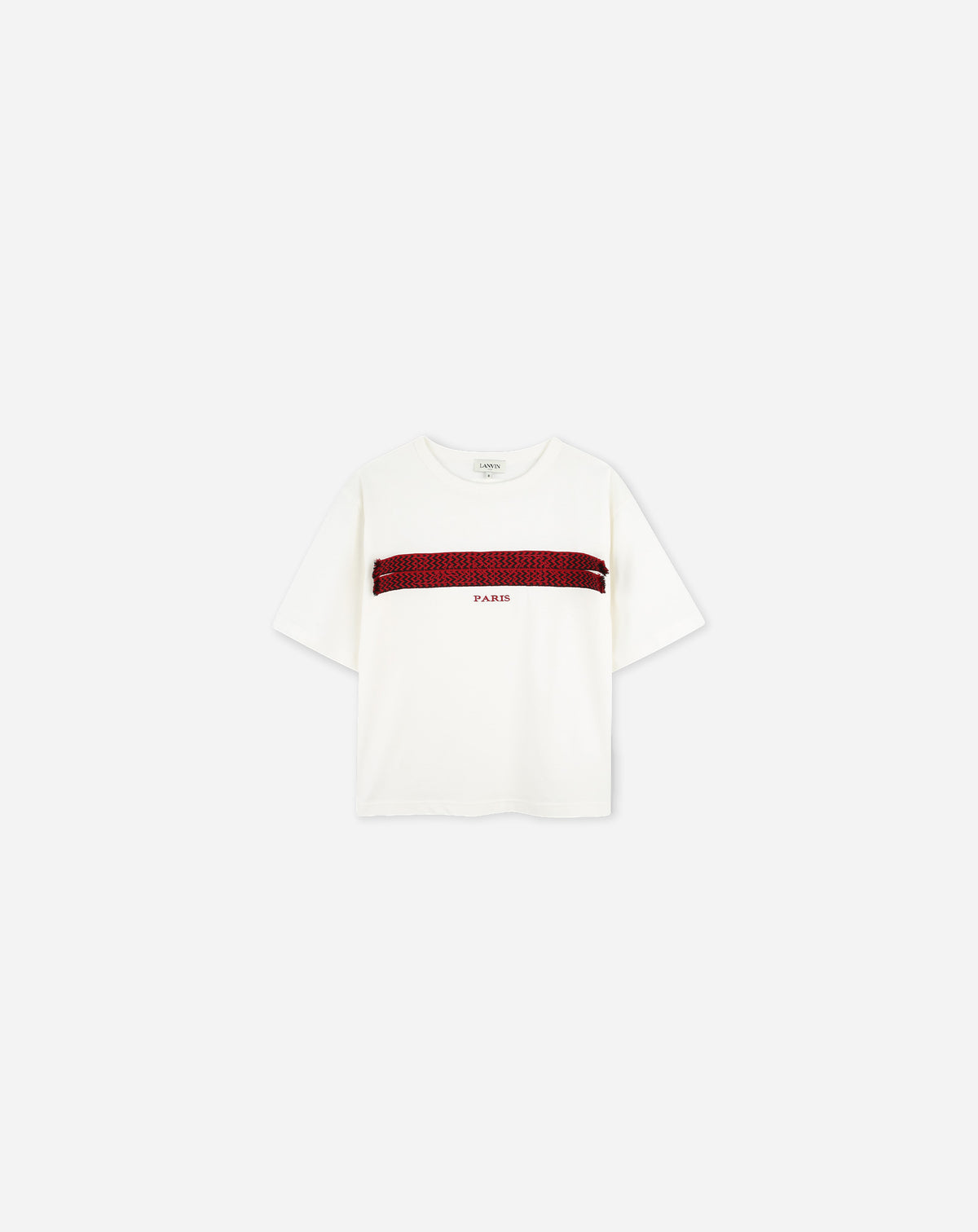 Curb lace tee shirt - Blanc optique