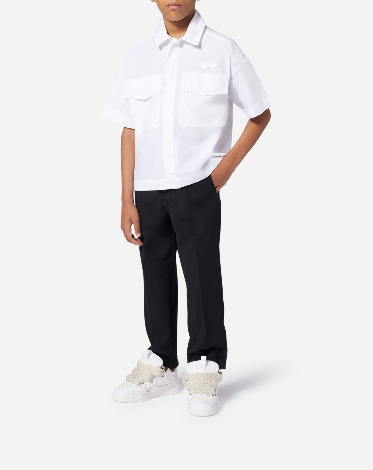Chemise manches courtes - Blanc Casse