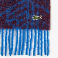 Écharpe monogramme en jacquard de laine - Hilo & Zin