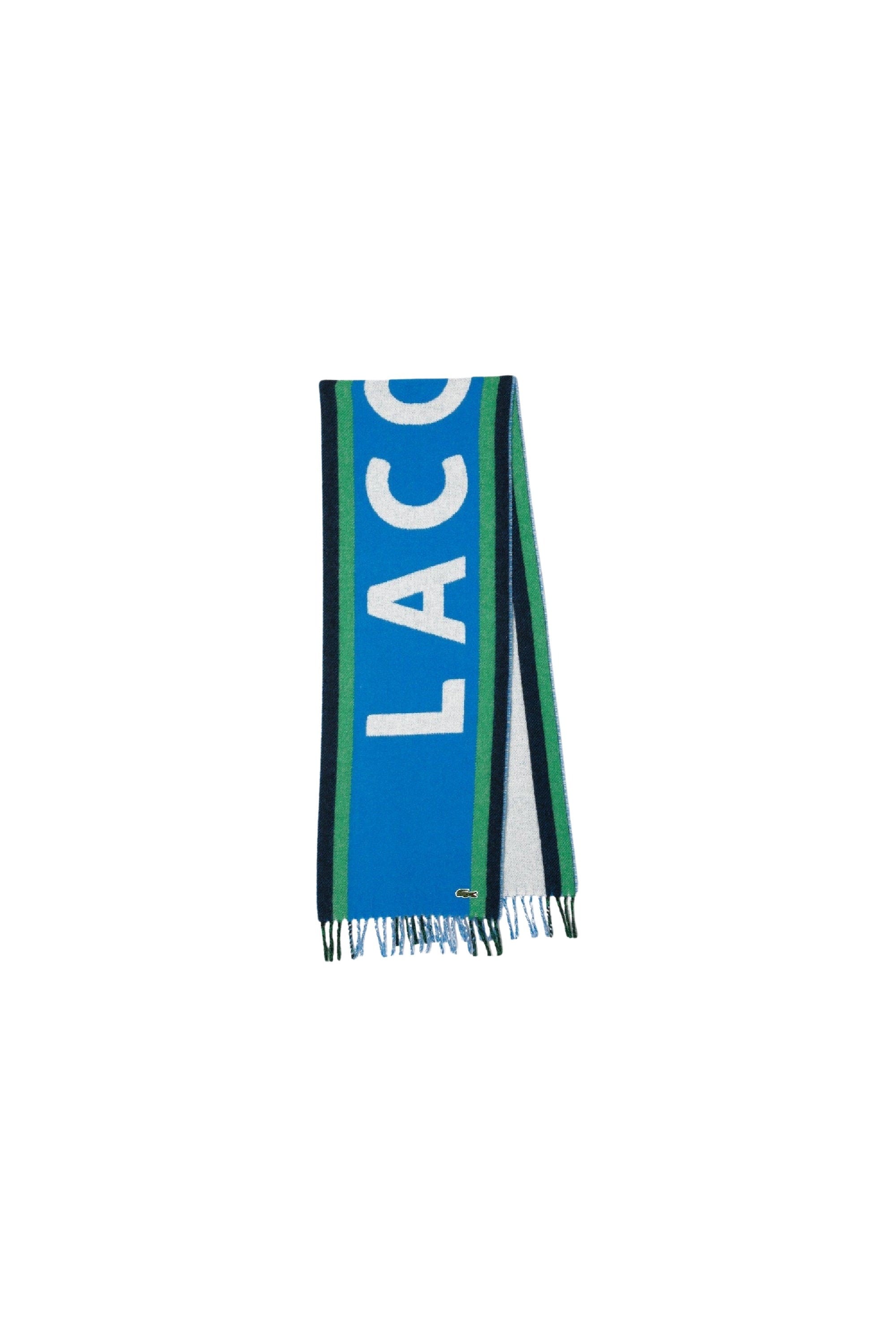 ZDOUBLON_Wool logo scarf - Hilo & Farine Black