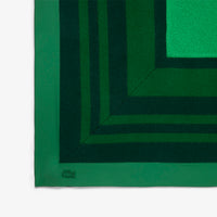 ZDOUBLON_Plaid imprimé en laine - Vert & Limeira