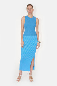 Rhea Skirt - Electric Blue
