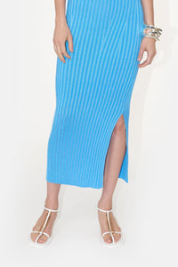 Rhea Skirt - Electric Blue