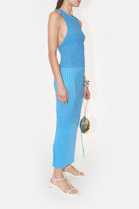 Rhea Skirt - Electric Blue
