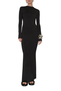 Athena Pearl Dress - Black