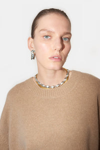 Theia Cashmere Sweater - Camel