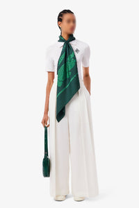 Printed silk square - Linnee