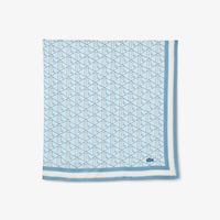 Monogrammed printed scarf - Panorama Cristalline
