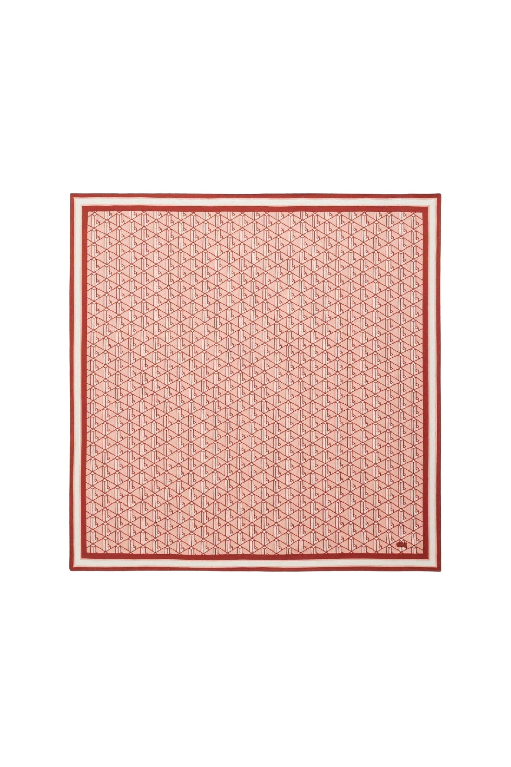 Foulard imprimé monogramme - Latte & Cristalline