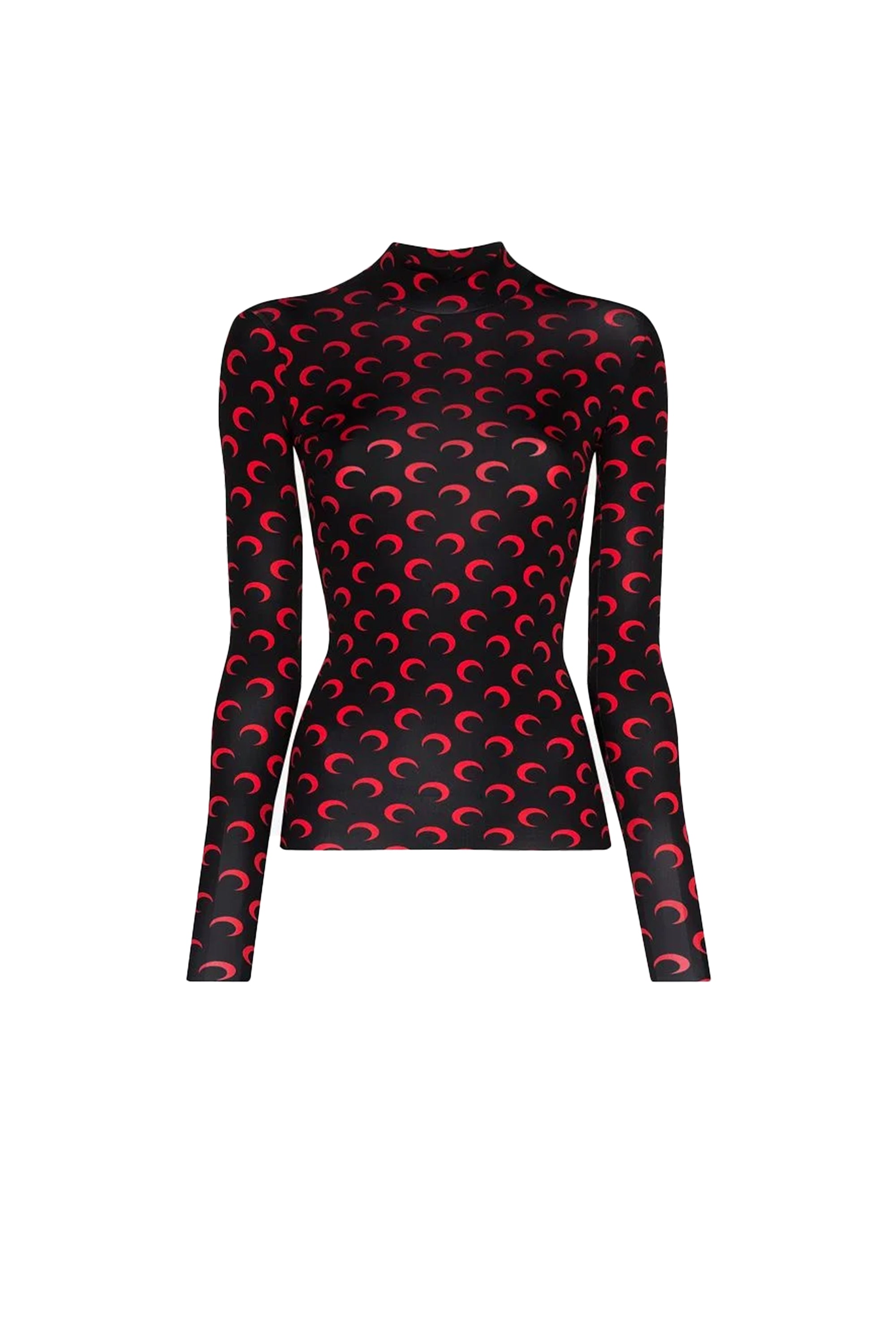 PRIX MARQUE : 65€_Black With Red Print Top - Black With Red Print