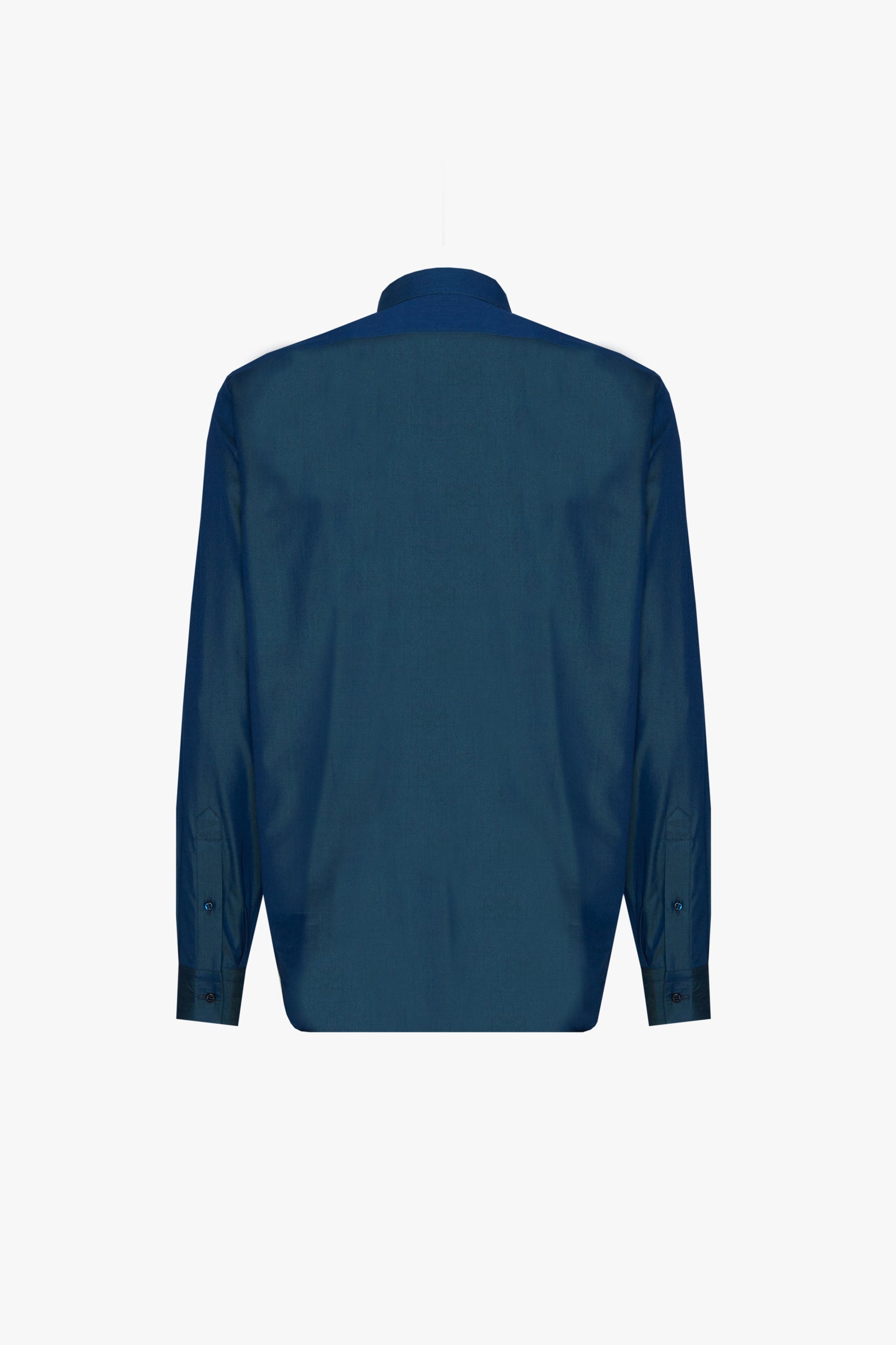 Chemise à broderie - Bleu