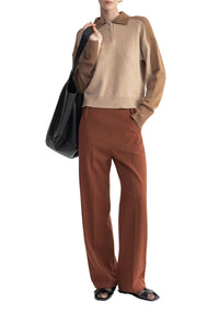 Pull Regina en cachemire - Oatmeal