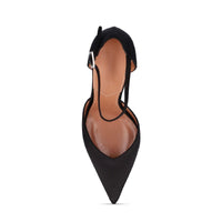 Reign 150 sandals - Black satin