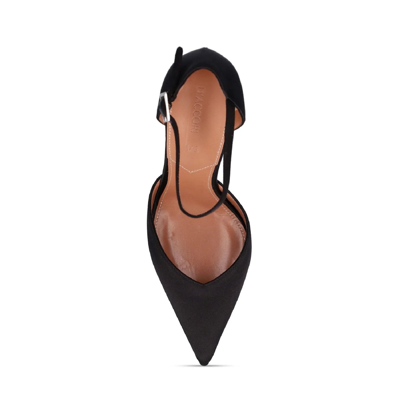 Reign 150 sandals - Black satin