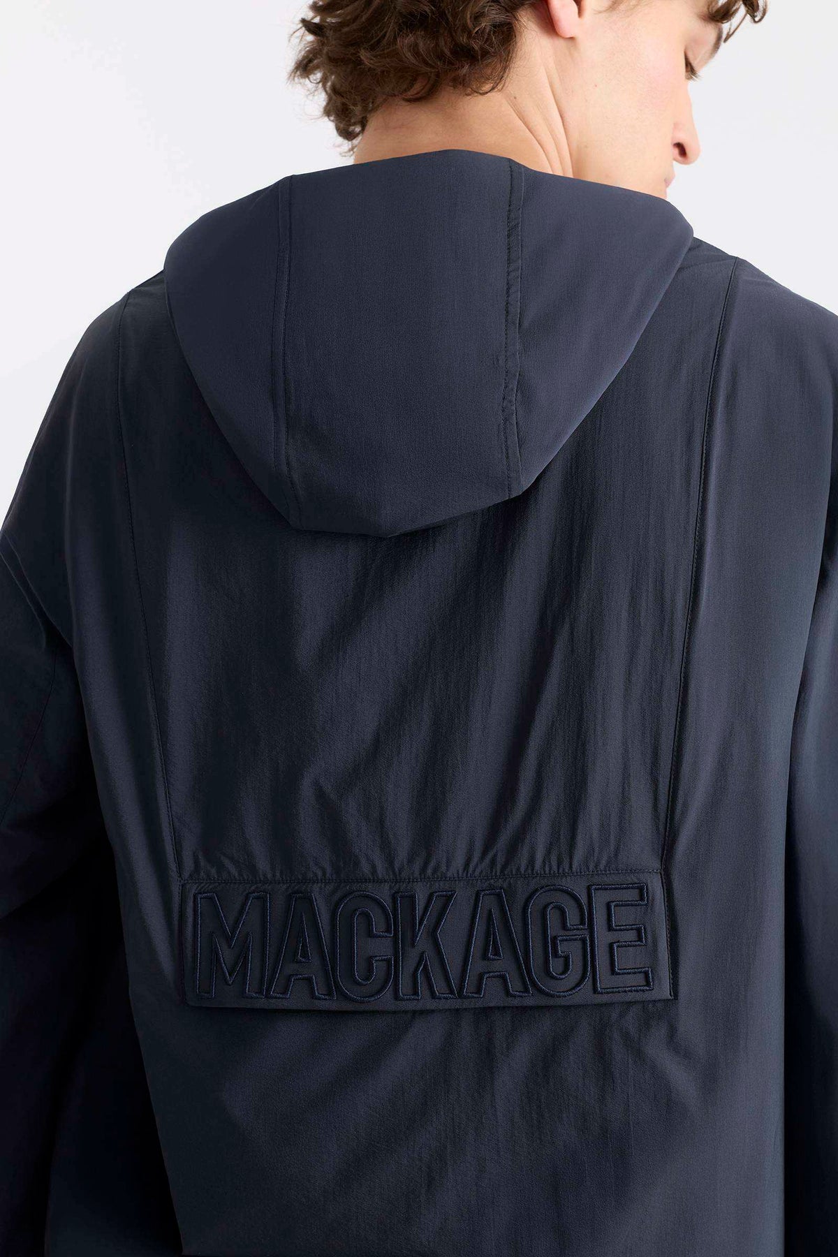 Navy Men's Rainwear/ Rainproof Jacket