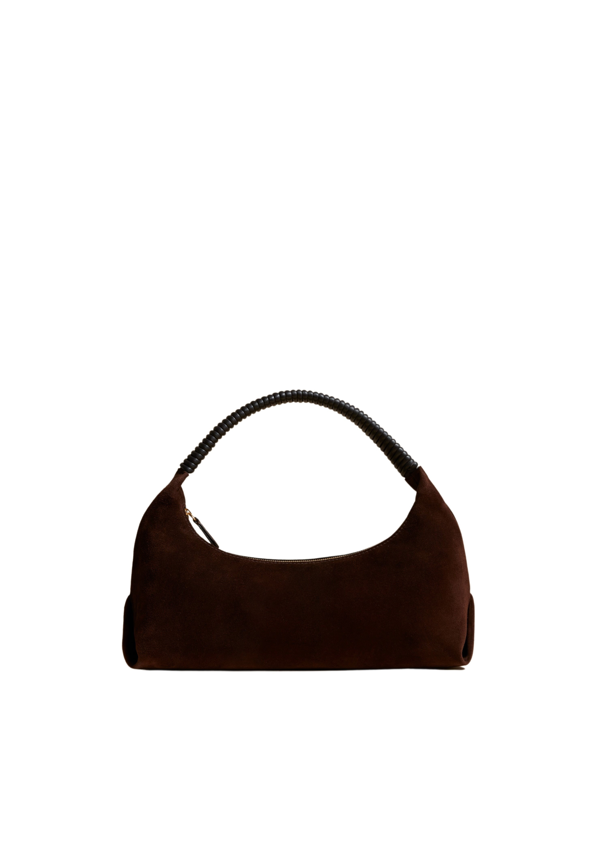 Remi hobo in leather - Coffee