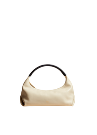 Remi hobo in leather - Cream