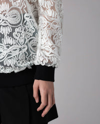 White / Robe Renda