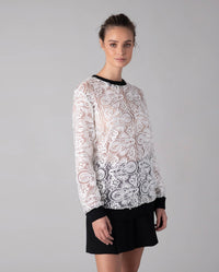 White / Robe Renda