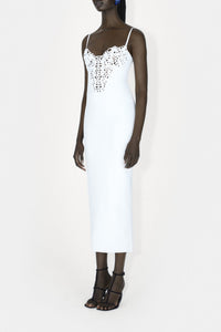 Sculpted Spiral dress - Pearl