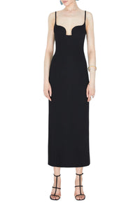 Nouveau Bustier Dress - Black