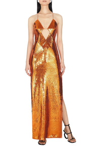 Robe Kite à découpes - Arancio