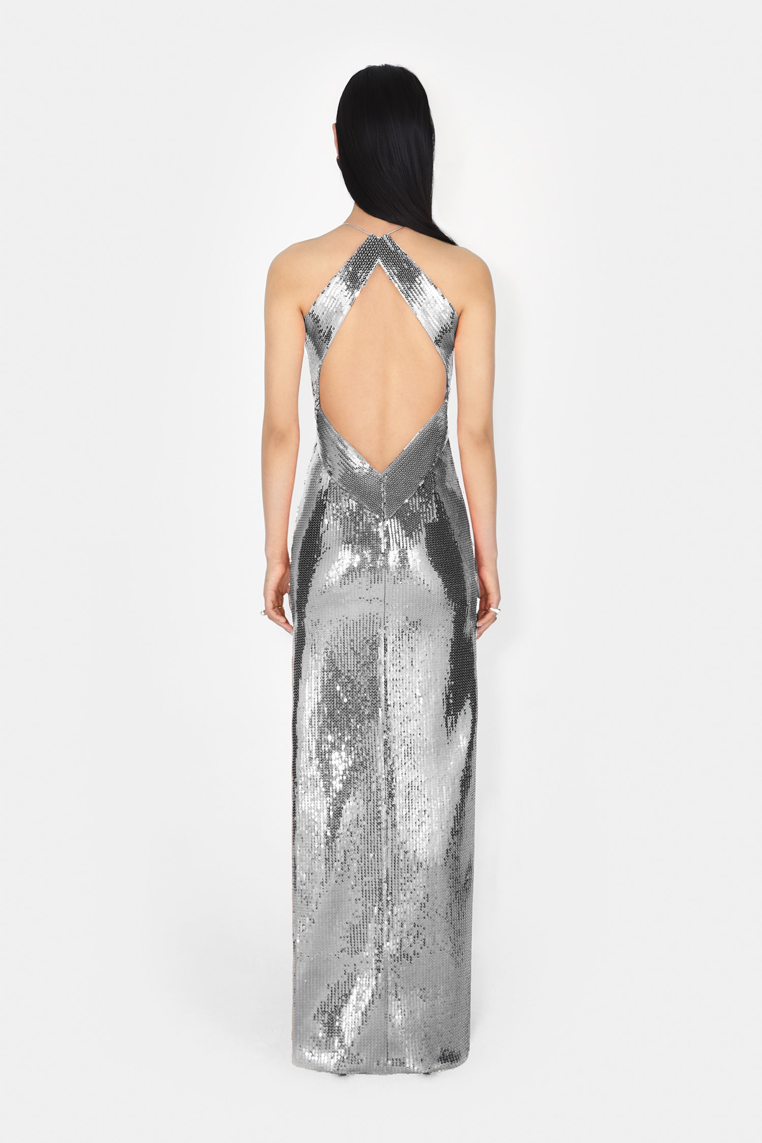 Robe Kite à découpes - Silver