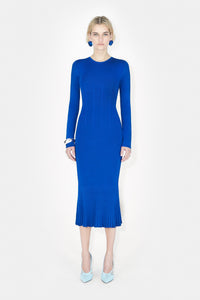 Robe Atalanta à col rond - Ocean