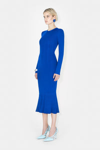 Robe Atalanta à col rond - Ocean