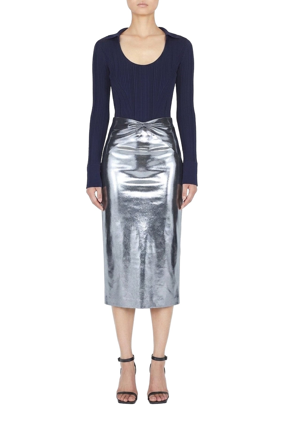 Galvanized Skirt - Silver
