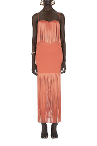 Top crop Nyx à franges - Coral Reef