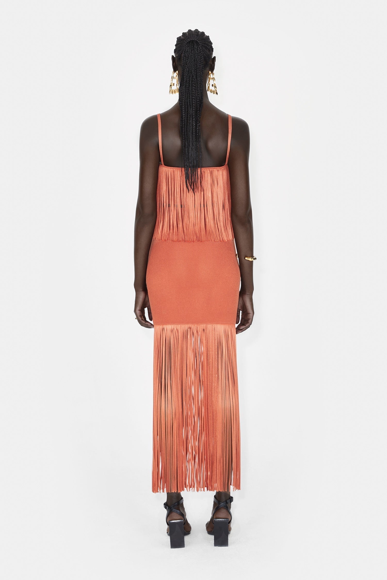 Jupe Nyx à franges - Coral Reef