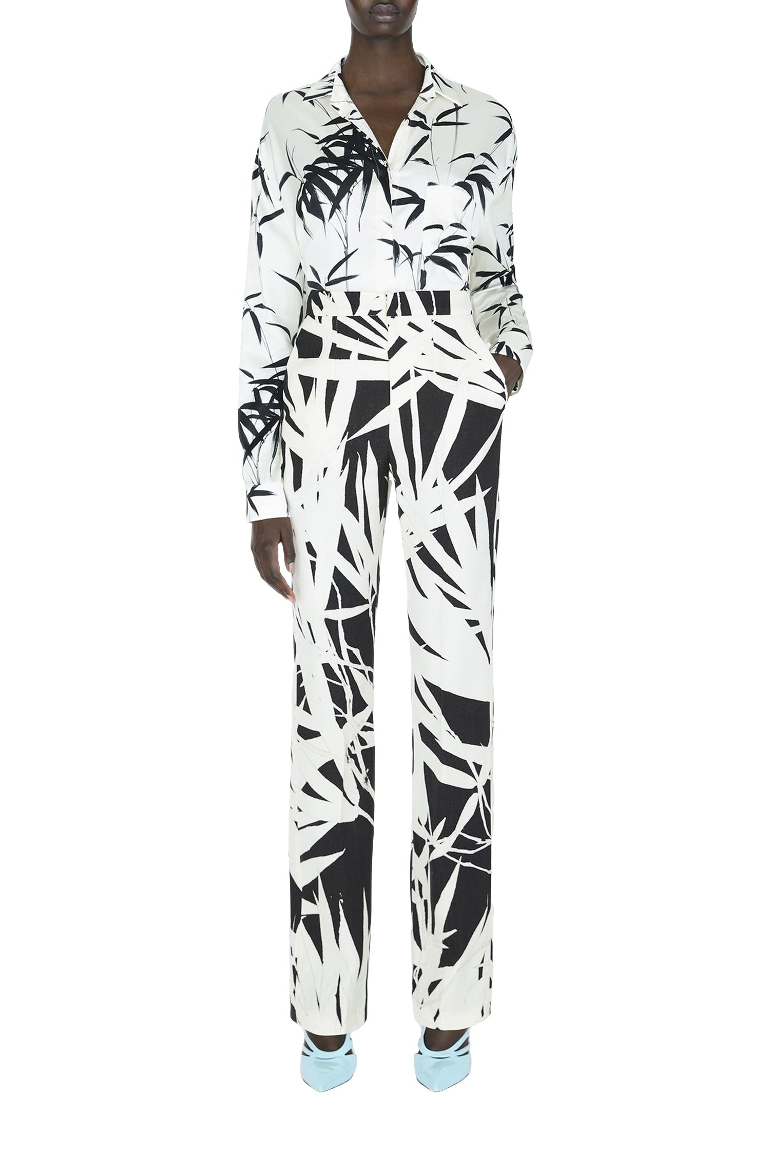 Chemise à rayures - Black & White