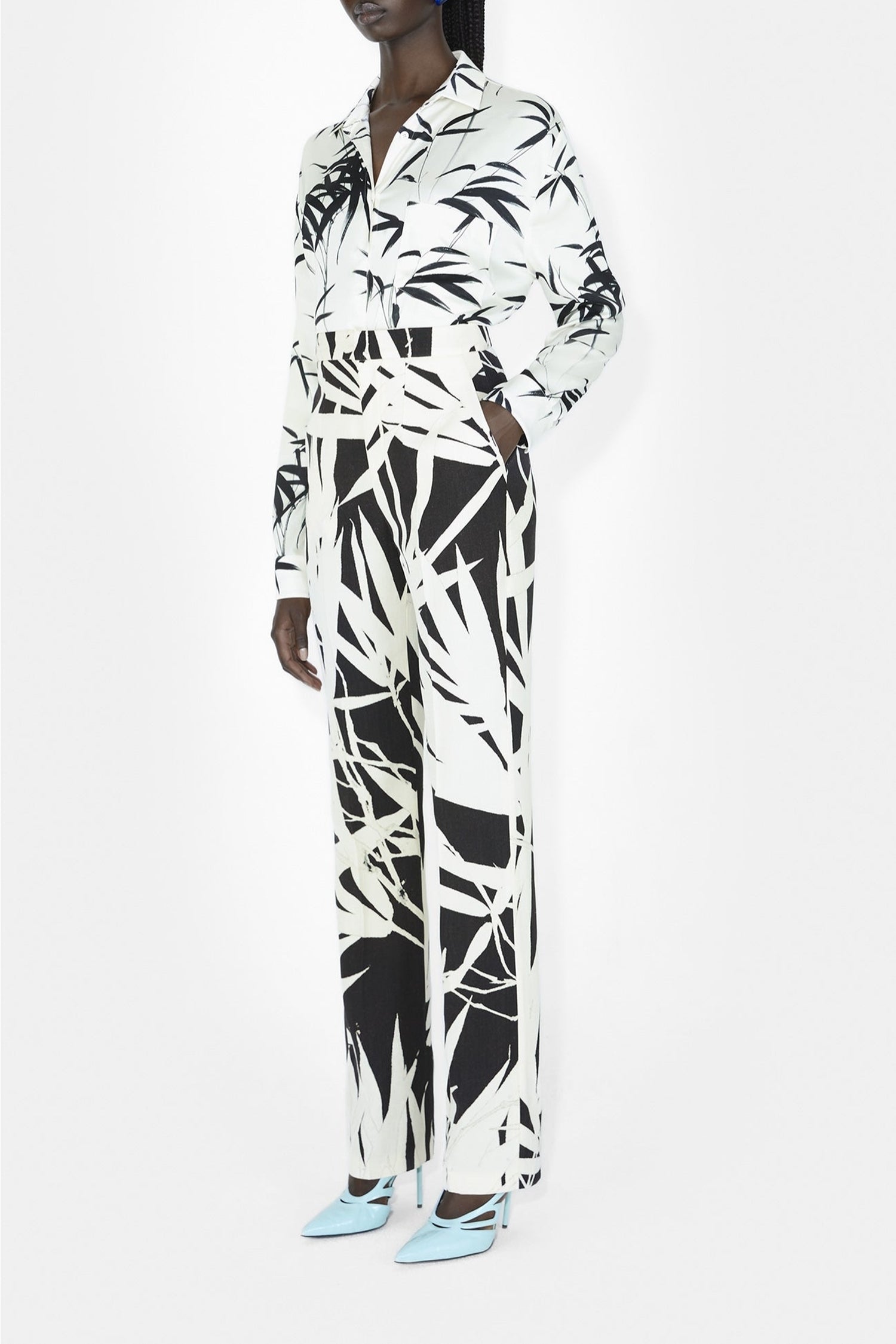Chemise à rayures - Black & White