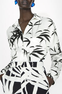 Chemise à rayures - Black & White